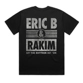 Eric B & Rakim - Rhythm - Black T-shirt